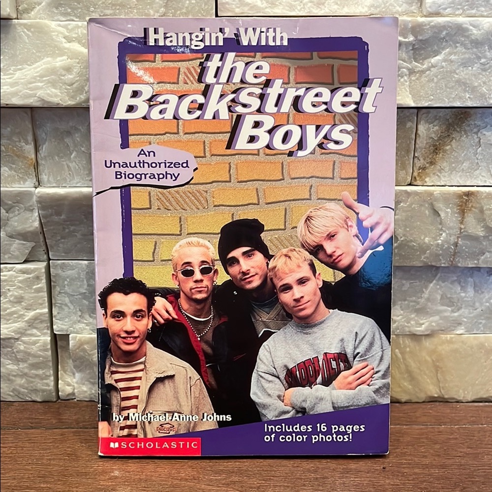 5/$25 Hangin' With the Backstreet Boys Book